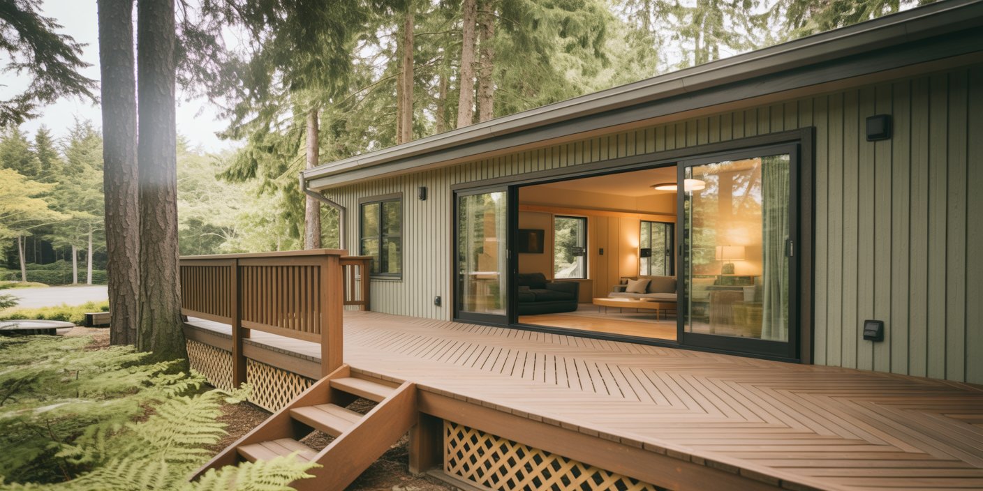 Custom decking installation